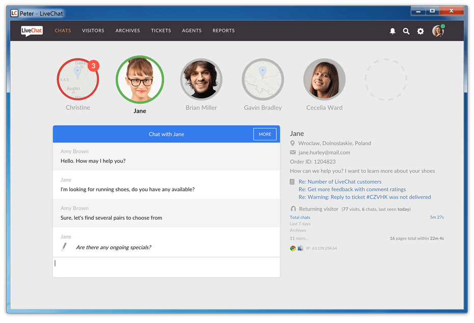 LiveChatのダウンロード:Windowsアプリケーション LiveChatのダウンロード:Windowsアプリケーション