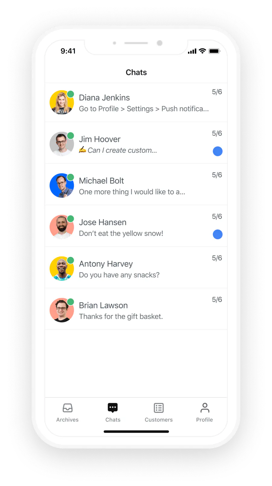 LiveChat® for iPhone