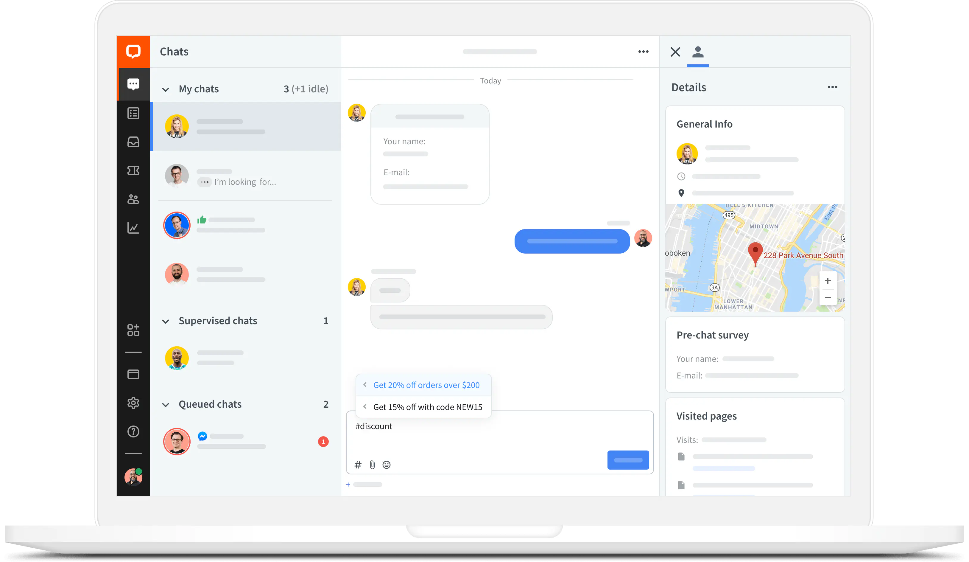 LiveChat® Windows app features